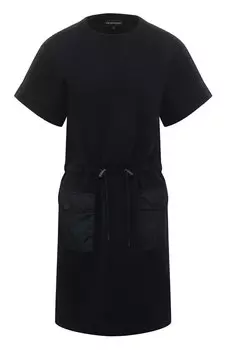 Хлопковое платье Emporio Armani