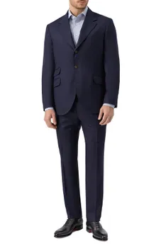 Шерстяной костюм Brunello Cucinelli