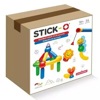 STICK-O Конструктор Большая рыбалка, 901093