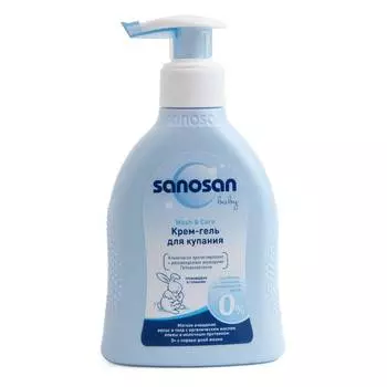Sanosan Крем-гель для купания, 200 мл