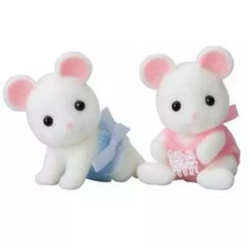 Sylvanian Families набор "Белые Мышата-двойняшки"