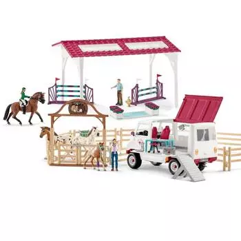 Schleich Набор игровой "Проверка перед большим конным турниром"