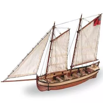 Сборная деревянная модель шлюпки корабля Artesania Latina ENDEAVOUR, 1/50