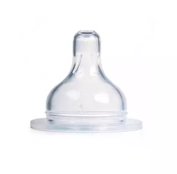 Соска для бутылочек с широким горлом Canpol EasyStart силиконовая, 1 шт, 21/721, средний поток
