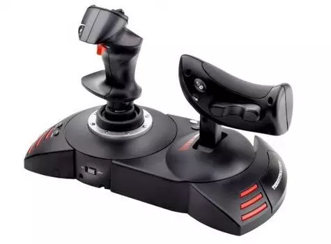 Джойстик ThrustMaster T-Flight Hotas X черный USB