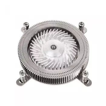 Engine 17 [CL-P051-AL06SL-A] 1U Low-profile CPU Cooler/17mm height/60mm metal fan/1500~2500R.P.M./4-PIN/Cu+Al (872646)
