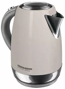 Чайник электрический Redmond RK-M179 1.7л. 2100Вт бежевый (корпус: нержавеющая сталь)