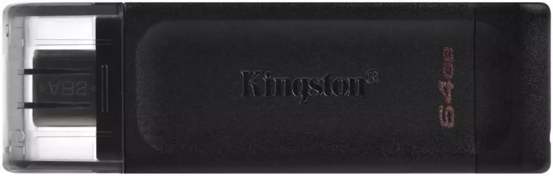 Флеш Диск Kingston 32Gb DataTraveler 70 Type-C DT70/32GB USB3.0 черный