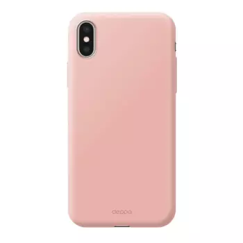 Чехол Air Case для Apple iPhone Xs Max, розовое золото, Deppa