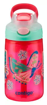 Бутылка Contigo Gizmo 0.42л розовый/зеленый пластик (2115036)