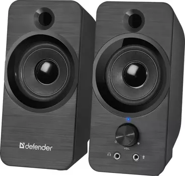Defender Акустическая 2.0 система SPK-190 черный, 8 Вт, питание от USB Defender SPK-190 (65190)
