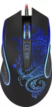 Defender Проводная игровая мышь Venom GM-640L оптика,8кнопок,3200dpi Defender Venom GM-640L (52640)