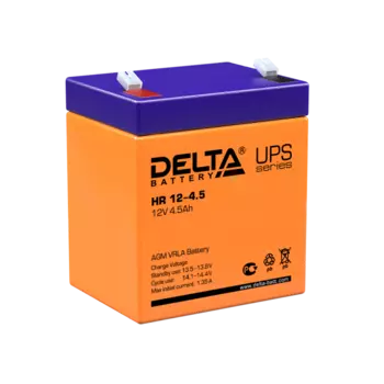 Delta HR 12-4.5 (4.5 А\ч, 12В) свинцово- кислотный аккумулятор