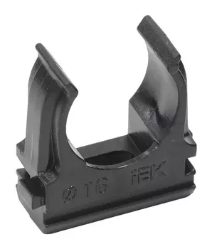 Держатель d16mm IEK CTA10D-CF16-K02-100-PCS (упак.:100шт) черный