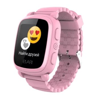 Детские умные часы телефон Elari Kidphone 2 (KP-2) розовые