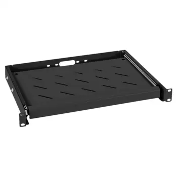 Cabeus JE10-BK Выдвижная полка 19" для клавиатуры, цвет черный (RAL 9004) (JE10-BK)