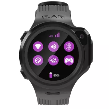 Детские умные часы телефон Elari Kidphone 4GR (KP-4GR) черные