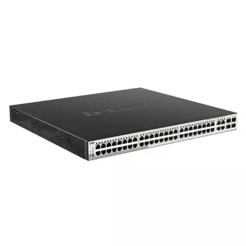 DGS-1210-52/F3A Настраиваемый L2 коммутатор с 48 портами 10/100/1000Base-T и 4 комбо-портами 100/1000Base-T/SFP (465795)