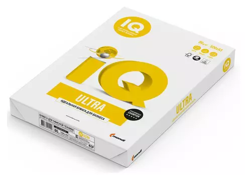 Бумага IQ Ultra A3/80г/м2/500л./белый CIE168%