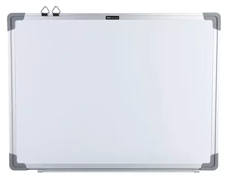 Доска магнитно-маркерная Deli EV450 магнитно-маркерная лак белый 60x45см алюминиевая рама