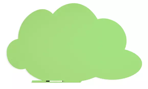 Доска магнитно-маркерная Rocada SkinColour Cloud 6450-230 магнитно-маркерная лак зеленый 75x115см