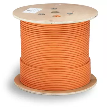 Cabeus STP-4P-Cat.6a-SOLID-IN-LSZH Кабель витая пара экранированная STP (U/FTP), категория 6a (10GBE), 4 пары, (23 AWG), одножильный (solid), каждая пара в экране (фольга), LSZH, нг(А)-HF, (305 м) (STP-4P-Cat.6a-SOLID-IN-LSZH)
