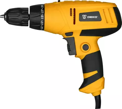 Дрель-шуруповерт Deko DKD450 450Вт патрон:быстрозажимной (063-4280)