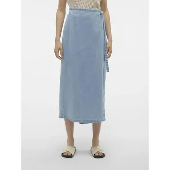 Юбка Vero Moda Zinnia Midi, синий