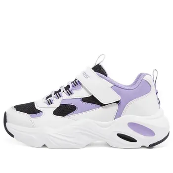 Кроссовки sport shoes 'white black purple' Skechers, белый