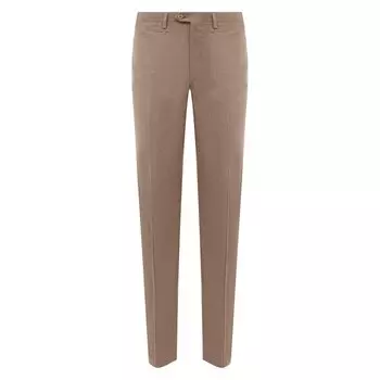 Брюки из хлопка и шерсти Kiton