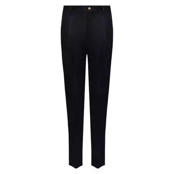 Брюки из хлопка и льна Dsquared2