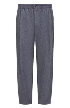 Брюки из кашемира и хлопка Giorgio Armani