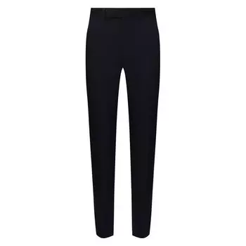 Брюки из хлопка и льна Zegna