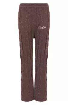 Брюки из кашемира и шерсти Sporty & Rich x Le Bristol Paris Sporty and Rich