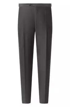 Брюки из шерсти и хлопка Corneliani