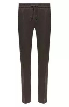 Брюки из шерсти и кашемира Brioni