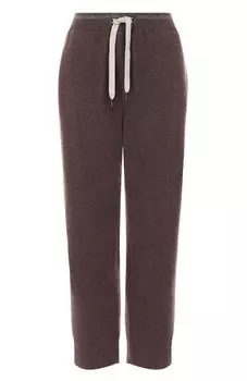 Брюки из шерсти и кашемира Brunello Cucinelli