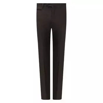 Брюки из шерсти и льна Corneliani
