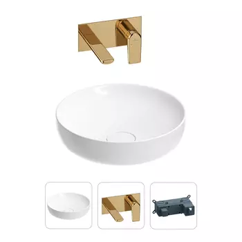 Раковина для ванной Wellsee Chalice Perfection 201000683 в наборе 2 в 1