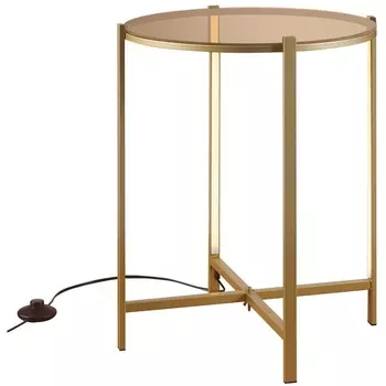 Торшер со столиком IP21 светодиодный с выключателем Lussole Loft Seattle LSP-0566