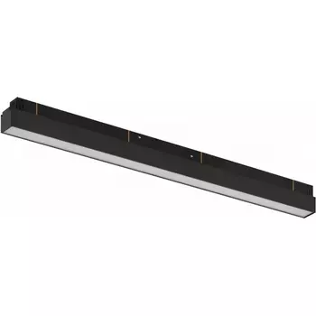 Трековый магнитный светильник 48V 24W iLedex Vision48/22 4822-001-L600-24W-110DG-3000K-BK