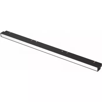 Трековый магнитный светильник 48V iLedex Vision48/22 SMART 4822-001-L600-24W-110DG-BK (Умный дом, Алиса)