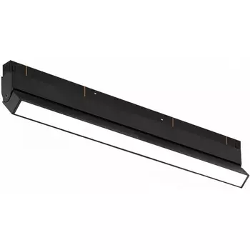 Трековый магнитный светильник 48V iLedex Vision48/22 4822-004-L602-24W-110DG-4000K-BK