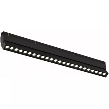 Трековый магнитный светильник 48V iLedex Vision48/22 4822-003-L462-24W-38DG-4000K-BK