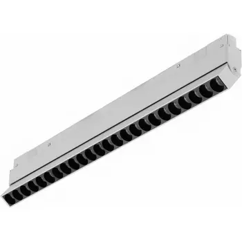 Трековый магнитный светильник 48V iLedex Vision48/22 4822-003-L462-24W-38DG-3000K-WH