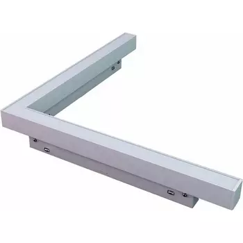 Трековый магнитный светильник угловой 48V iLedex Vision48/22 4822-013-L320-16W-110DG-4000K-WH