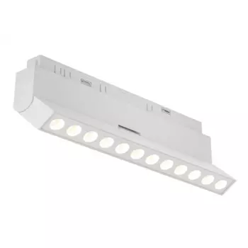 Трековый светильник 48V светодиодный магнитный AM Group MAGNET GLASSES MAGNET AM419 LL-20B-12T-12W 4000K WH