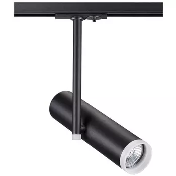 Светильник трековый однофазный трехжильный IP20 50W 220V NT19 черный Novotech Batra 370575