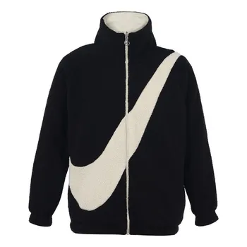 Куртка large logo casual reversible jacket black Nike, черный