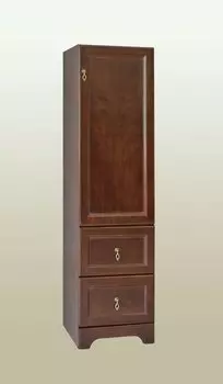 Пенал для ванной Аллигатор Милана 2, орех
